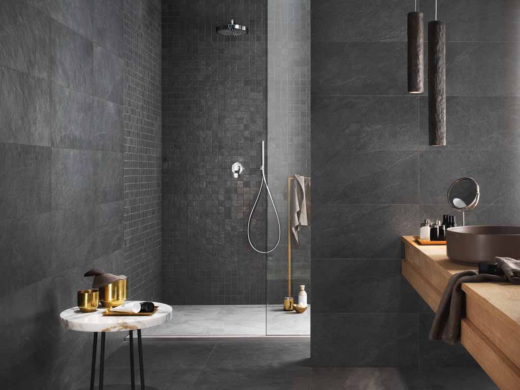 Linea Pietra banyo WC doğal taş kaplama