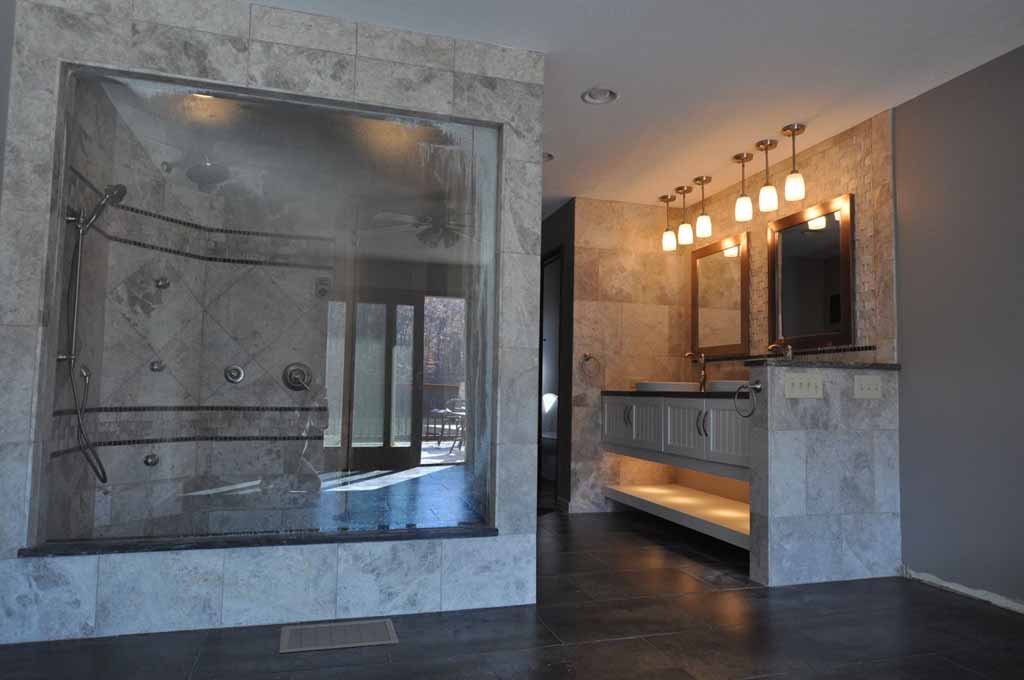 Linea Pietra banyo WC doğal taş kaplama