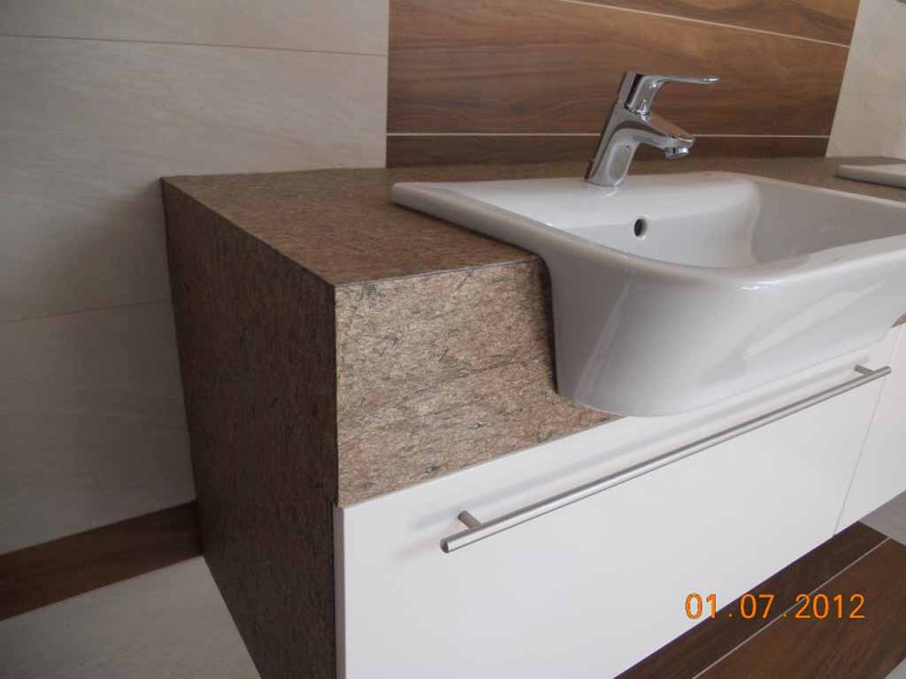 Linea Pietra banyo WC doğal taş kaplama