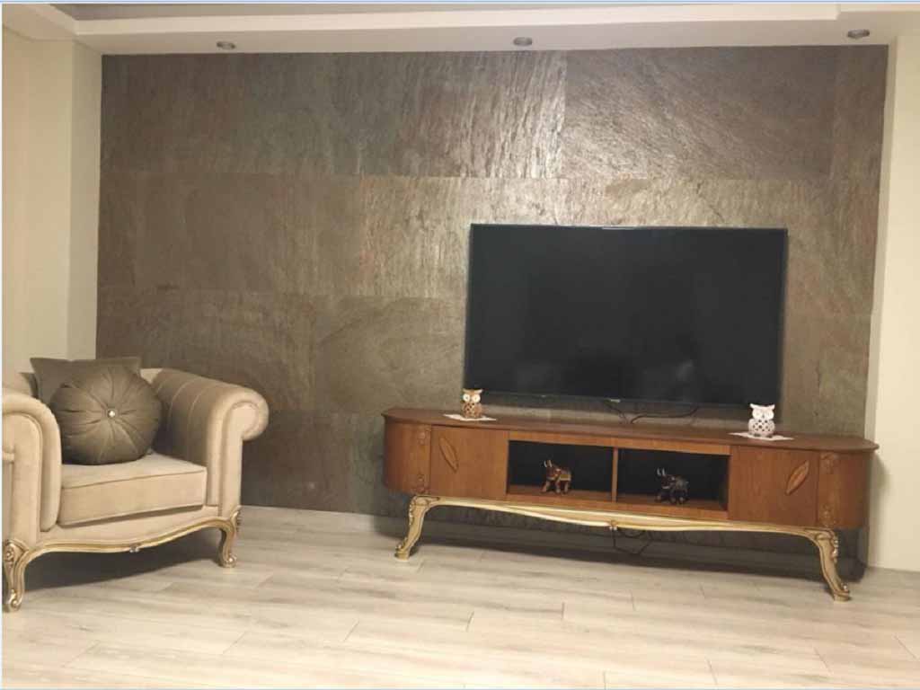 Linea Pietra salon oda doğal taş duvar kaplama
