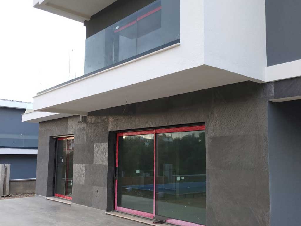 Linea Pietra villa cephe doğal taş kaplama