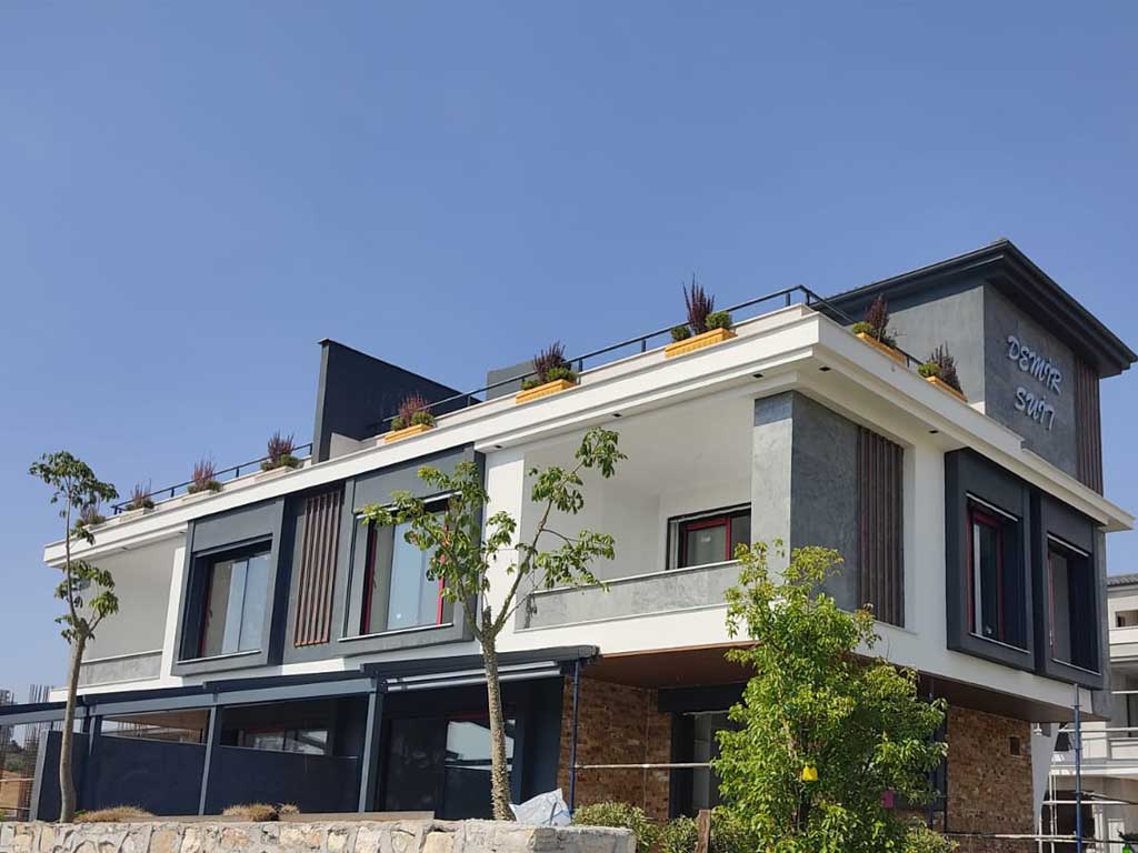 Linea Pietra villa cephe doğal taş kaplama