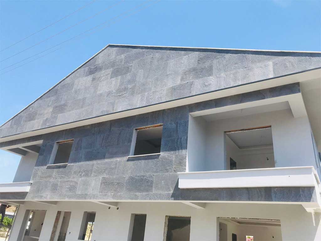 Linea Pietra villa cephe doğal taş kaplama