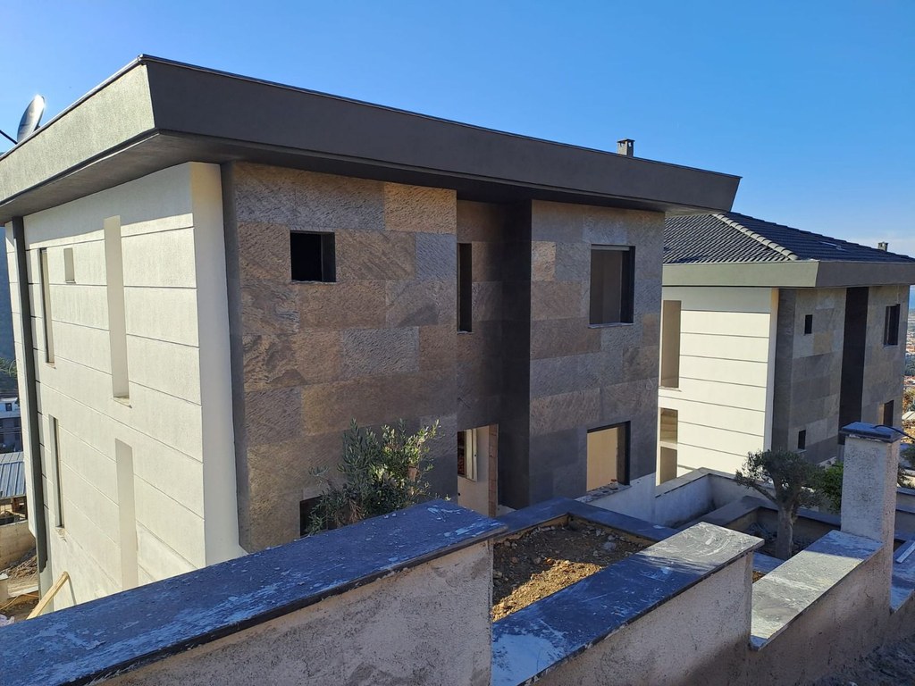 Linea Pietra villa cephe doğal taş kaplama