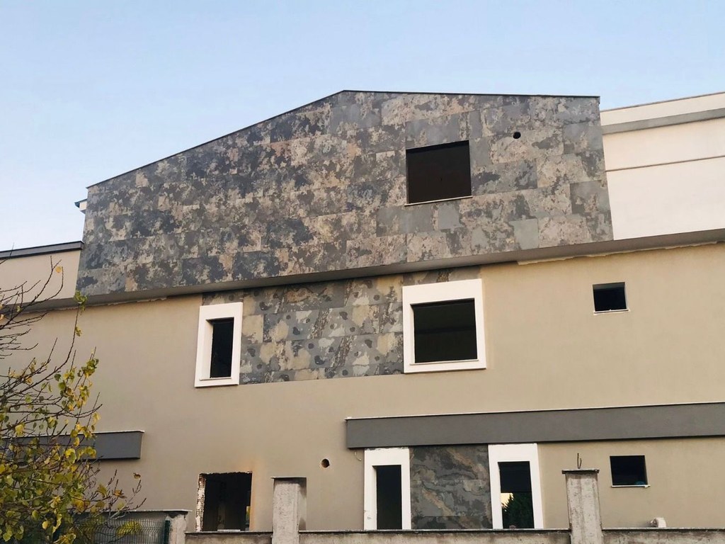 Linea Pietra villa cephe doğal taş kaplama